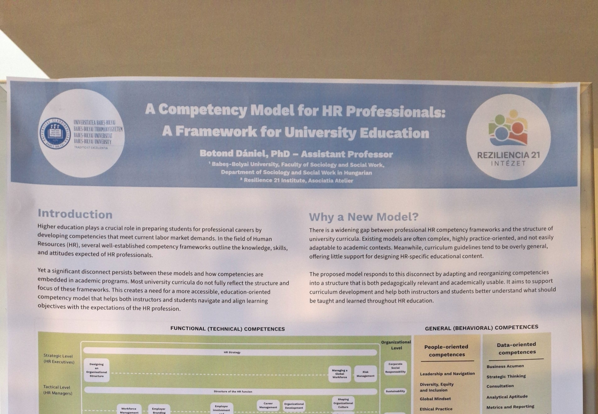 Egy oktatásorientált HR-kompetenciamodell születése